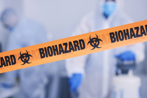 Professional Biohazard technician working in Cutler, CA